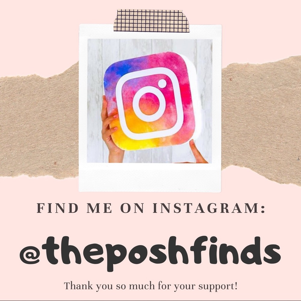 FIND ME ON INSTAGRAM: @ThePoshFinds